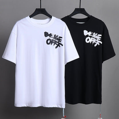 OFF-Whlte Arrow logo print T-shirt#76