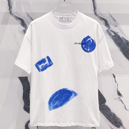 OFF-Whlte Arrow Logo Cotton T-shirt#32