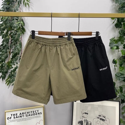 OFF-Whlte arrow print shorts#33