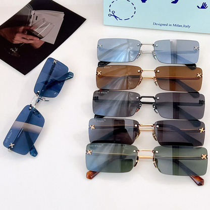 OFF-Whlte Arrow logo sunglasses#096