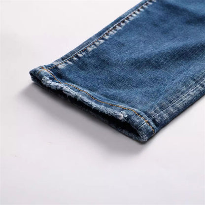 SOLA-DSQ2 2024ss patch Man Jeans