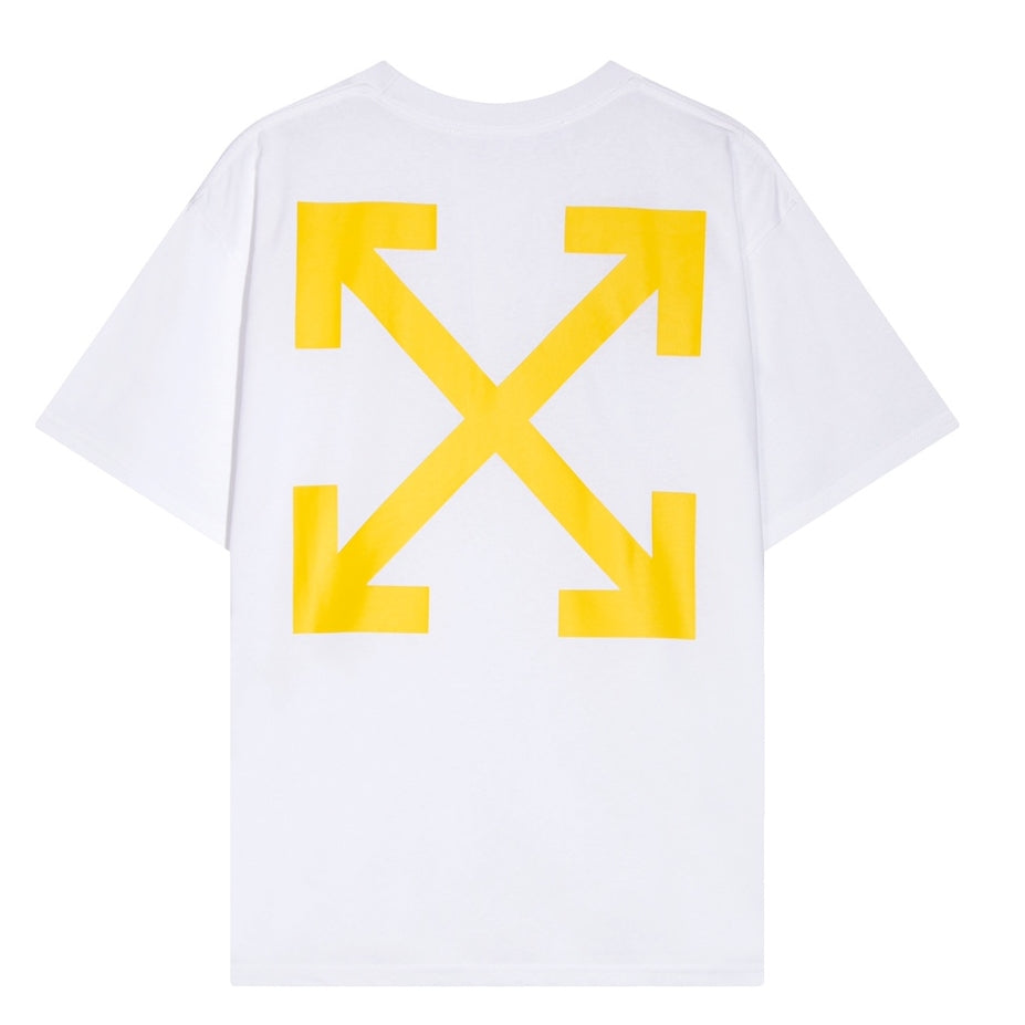 OFF-Whlte Arrow Logo Cotton T-shirt