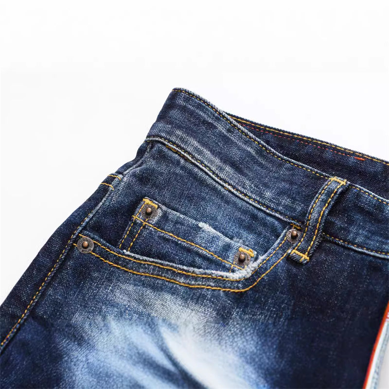 SOLA-DSQ2 New Man Hole Jeans