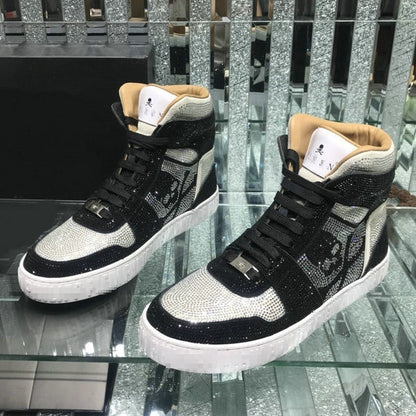 PP New high-top leather Sneakers