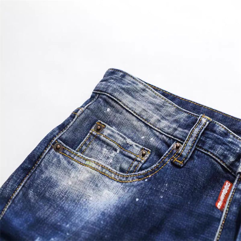 SOLA-DSQ2 New Man Hole Jeans