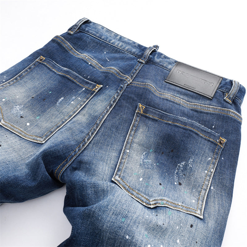 SOLA-DSQ2 New Man Hole Jeans