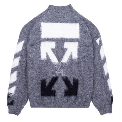 OFF-Whlte Intarsia Knit Sweater#13