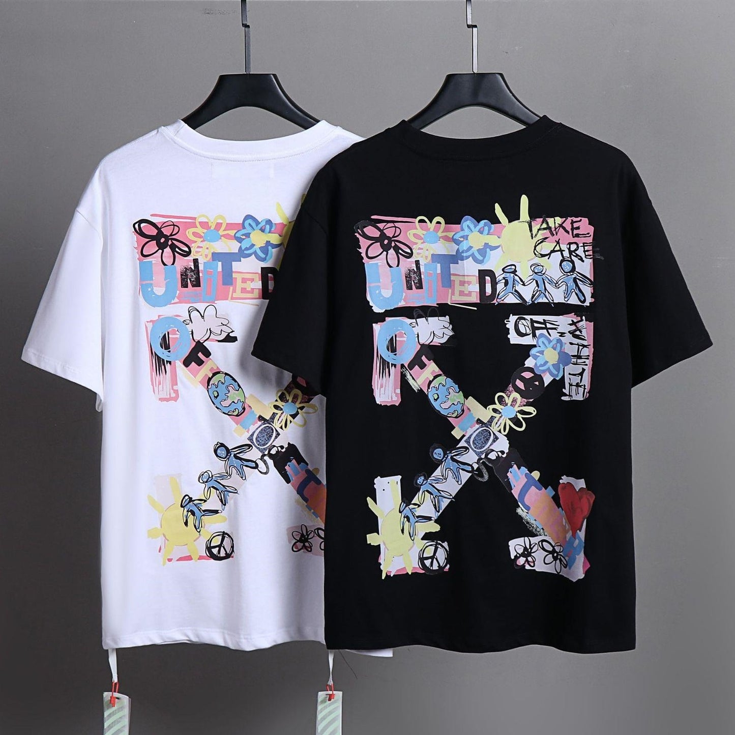 OFF-Whlte Arrow sign T-shirt#77