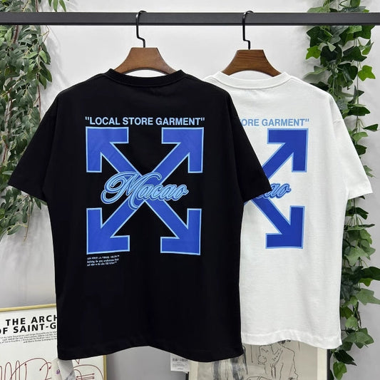 OFF-Whlte Arrow Logo Cotton T-shirt#27