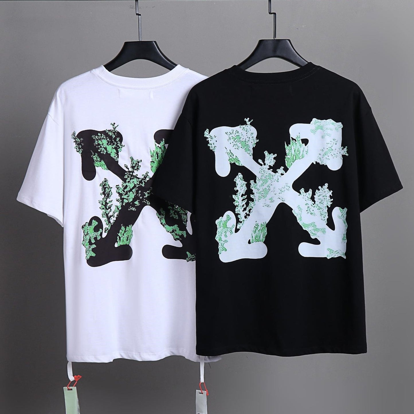 OFF-Whlte Arrow logo print T-shirt#81