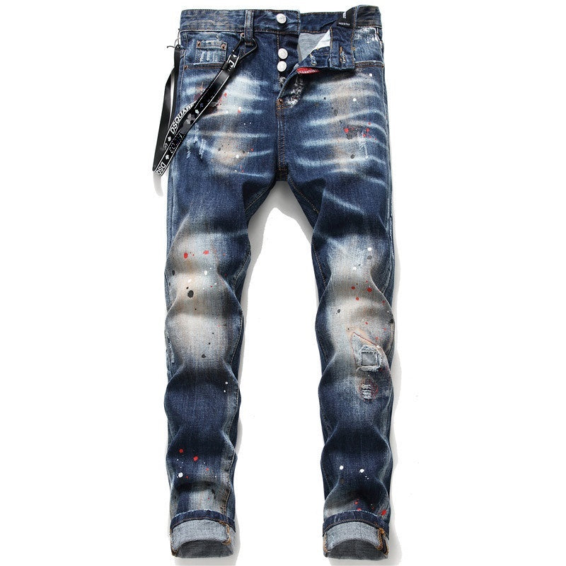 D2 Men's casual jeans#3