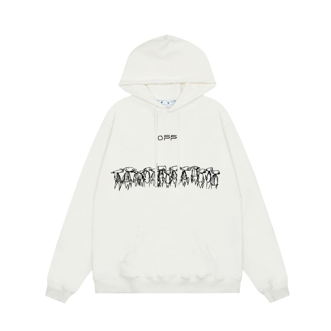 OFF-Whlte Arrow logo sports sweatshirt#16