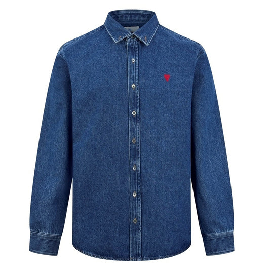 AMI Unisex denim shirt