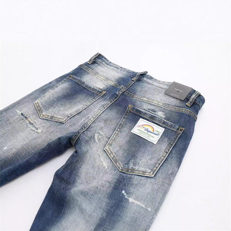 SOLA-DSQ2 New Man Hole Jeans