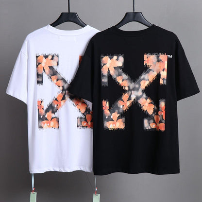 OFF-Whlte Arrow Logo Cotton T-shirt#68