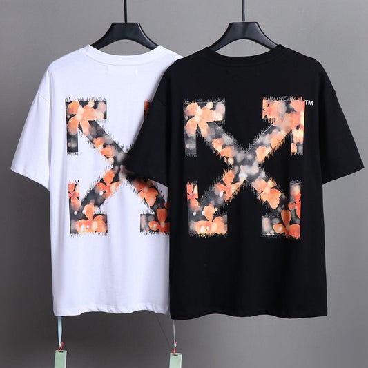 OFF-Whlte Arrow Logo Cotton T-shirt#68