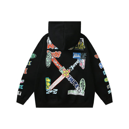 OFF-Whlte Arrow logo sports sweatshirt#37