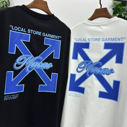 OFF-Whlte Arrow Logo Cotton T-shirt#27