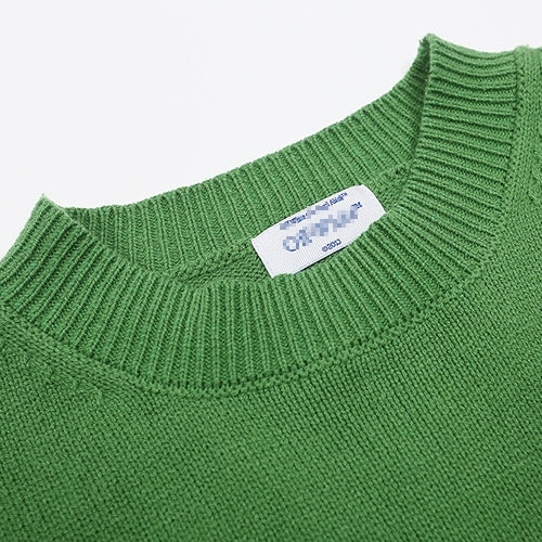 OFF-Whlte Intarsia Knit Sweater#10