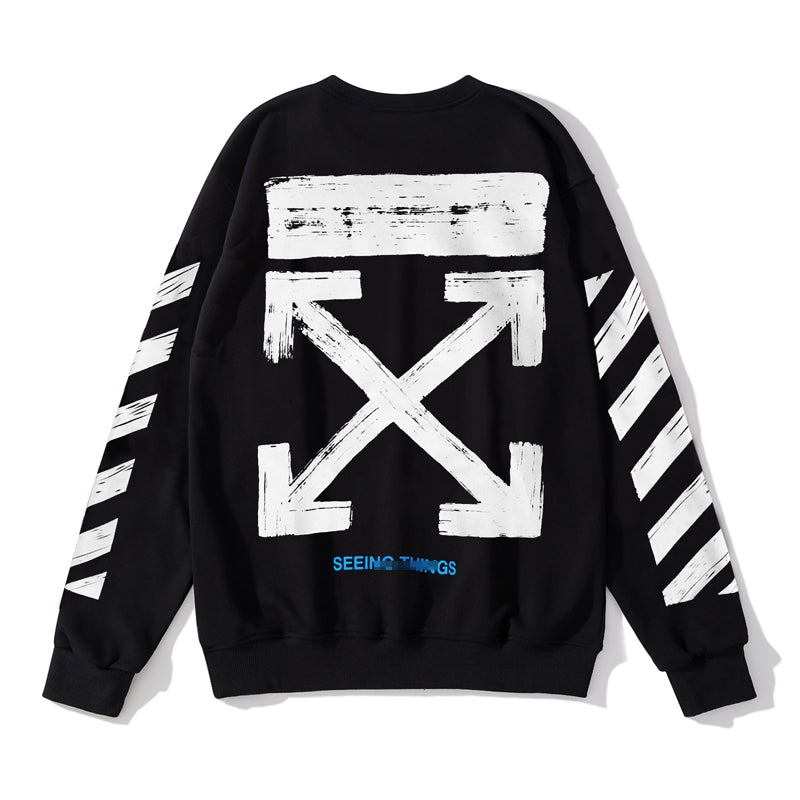 OFF-Whlte Arrow logo sports sweatshirt#100