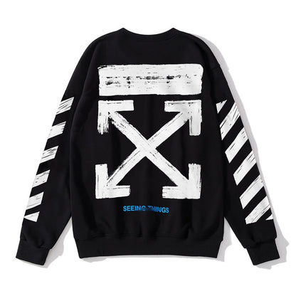 OFF-Whlte Arrow logo sports sweatshirt#100