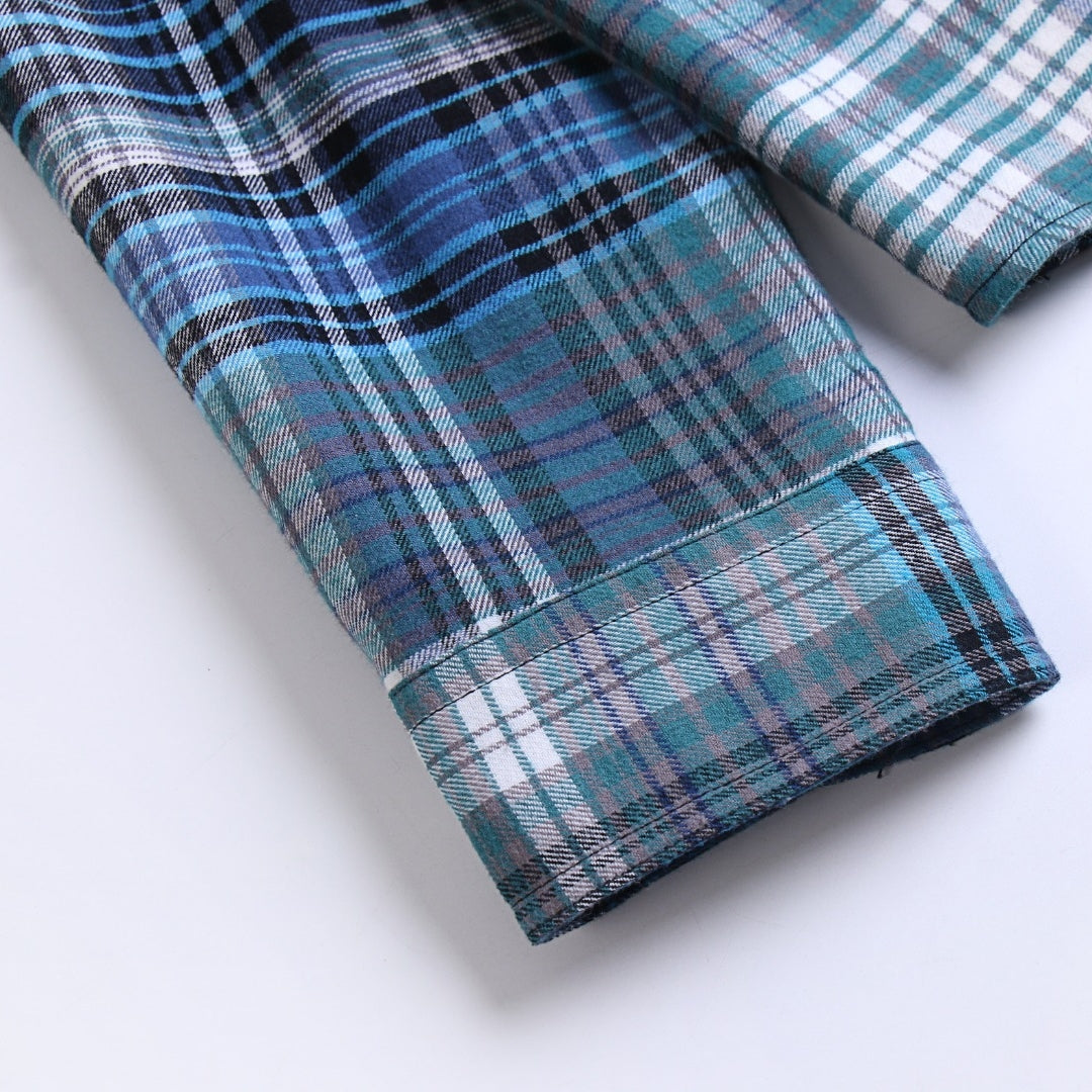 OFF-Whlte plaid shirt