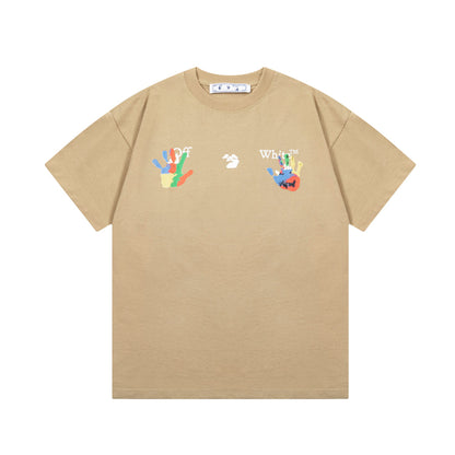 OFF-Whlte Arrow Logo Cotton T-shirt#1002