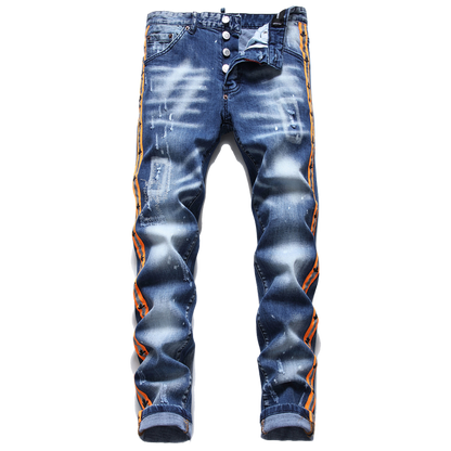 SOLA-DSQ2 2024ss Letters Printing Jeans