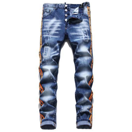 SOLA-DSQ2 2024ss Letters Printing Jeans