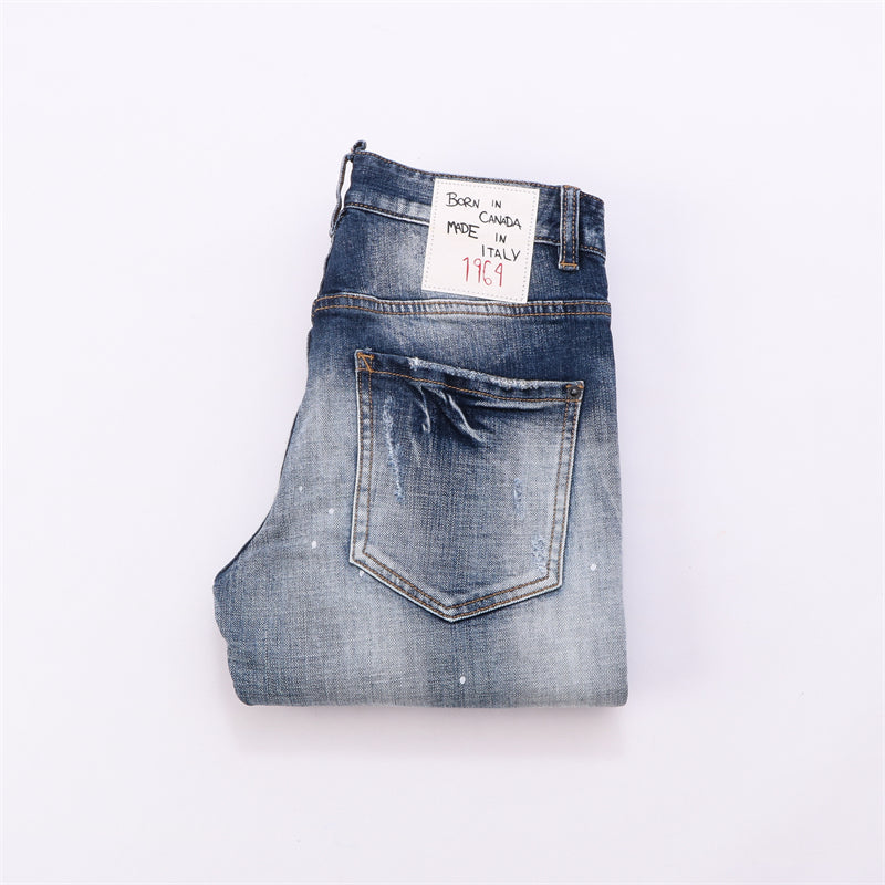SOLA-DSQ2 New Man Hole Jeans