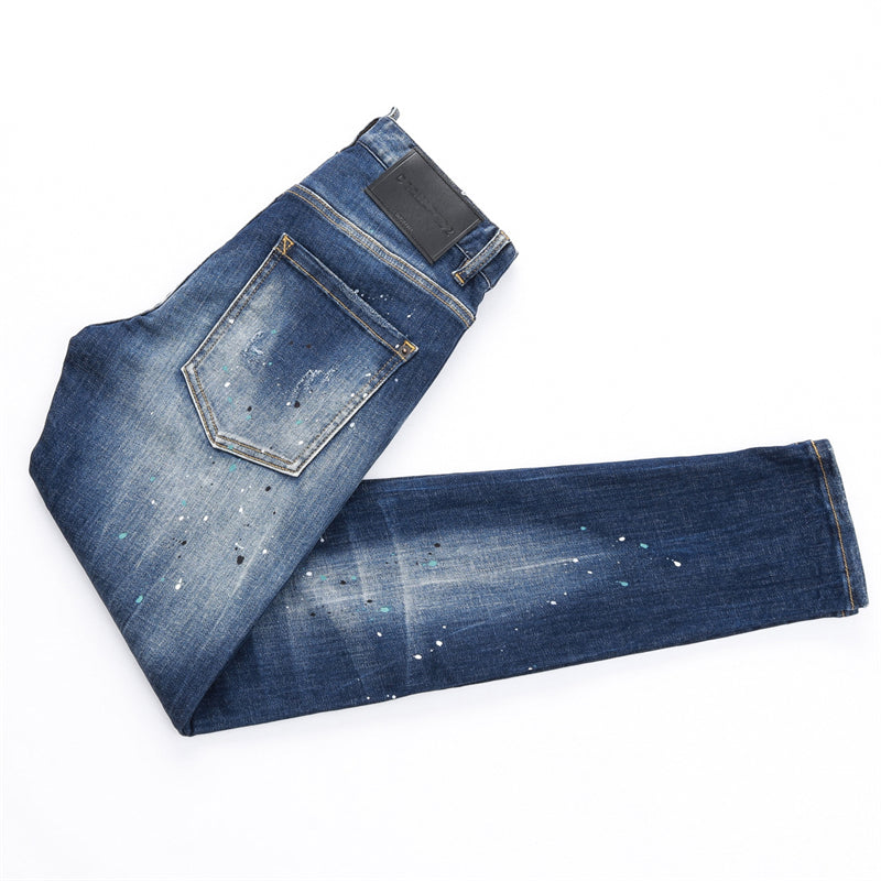 SOLA-DSQ2 New Man Hole Jeans