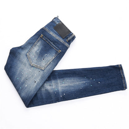 SOLA-DSQ2 New Man Hole Jeans