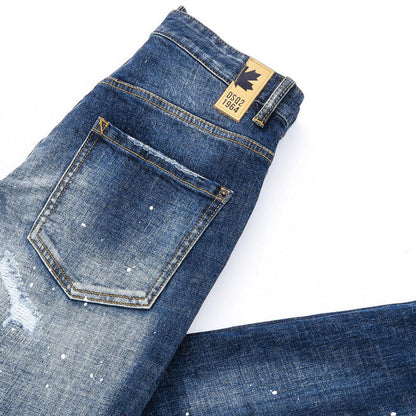 SOLA-DSQ2 New Man Hole Jeans