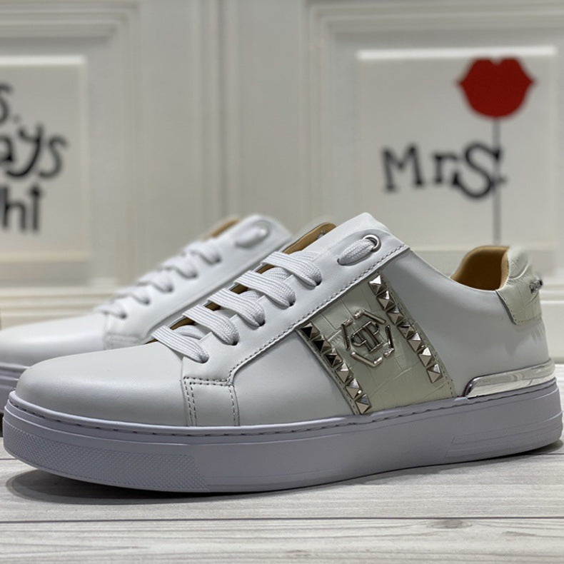 PP Men lettering sneakers#68