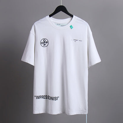 OFF-Whlte Arrow logo print T-shirt#2