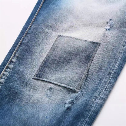 SOLA-DSQ2 2024ss patch Man Jeans