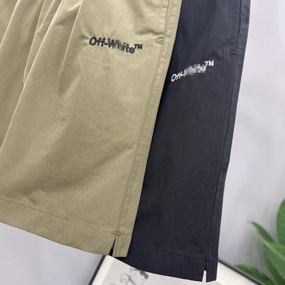 OFF-Whlte arrow print shorts#33