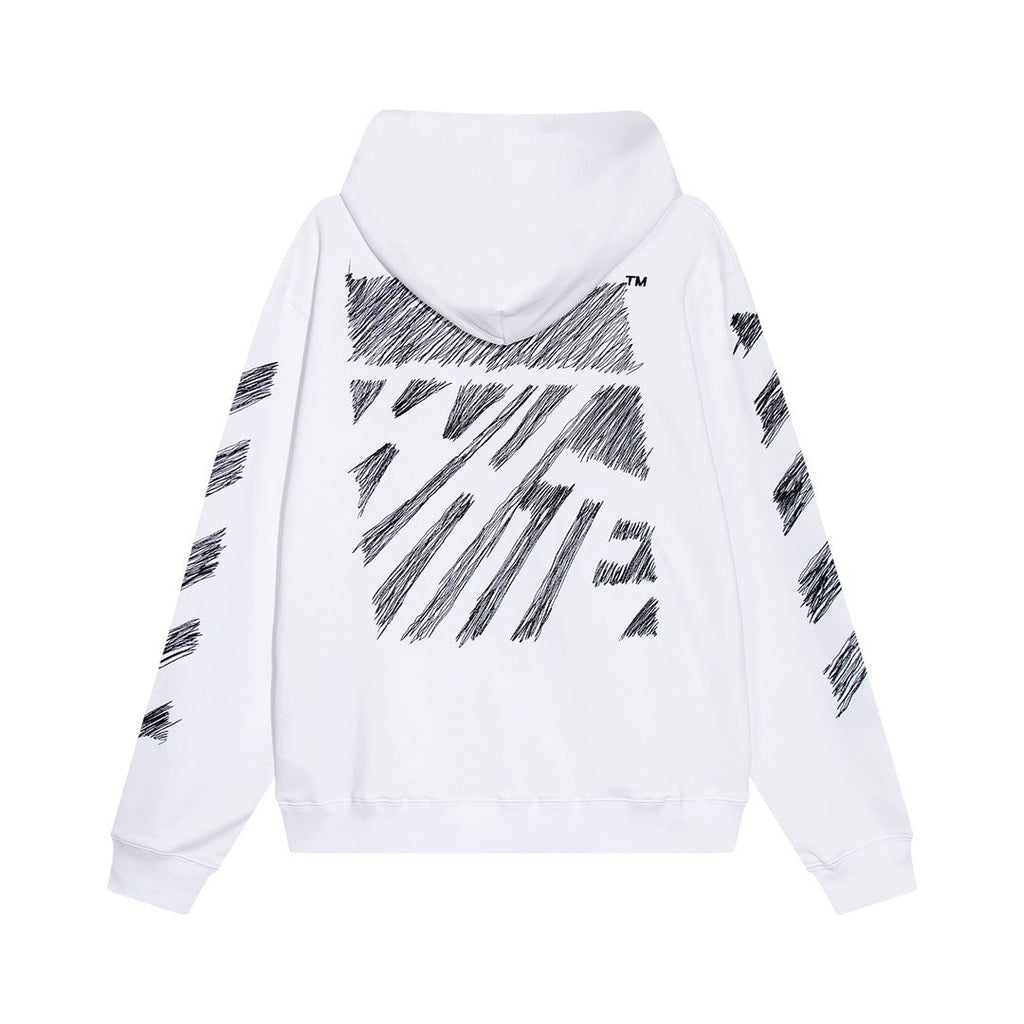 OFF-Whlte Arrow logo sports sweatshirt#147