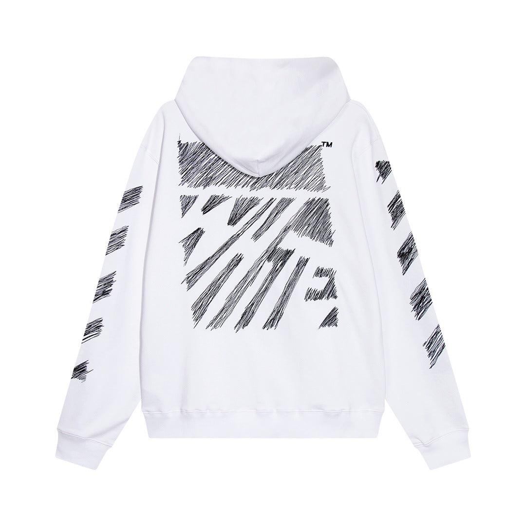 OFF-Whlte Arrow logo sports sweatshirt#147
