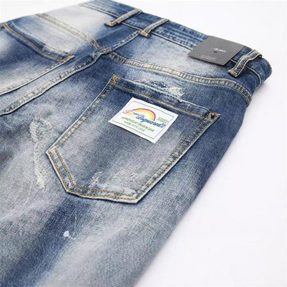 SOLA-DSQ2 New Man Hole Jeans