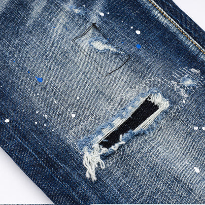 SOLA-DSQ2 New Man Hole Jeans