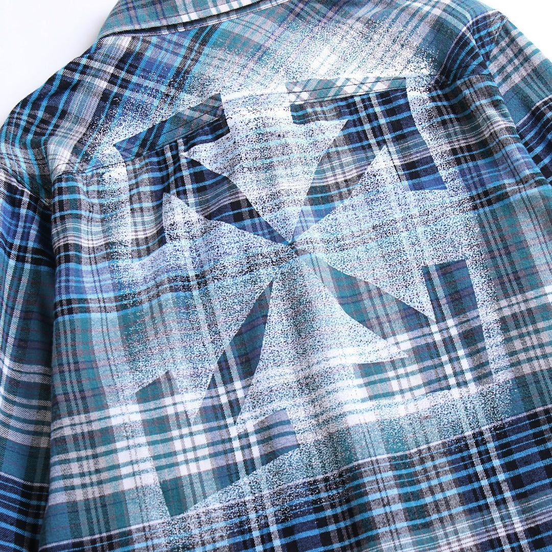 OFF-Whlte plaid shirt