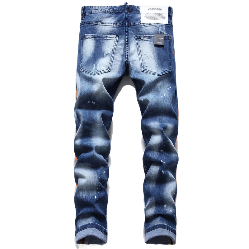SOLA-DSQ2 2024ss Letters Printing Jeans