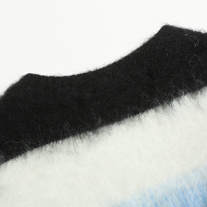 OFF-Whlte Intarsia Knit Sweater#17