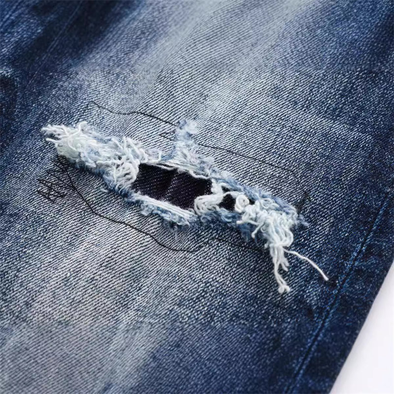 SOLA-DSQ2 New Man Hole Jeans