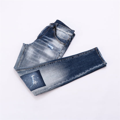 SOLA-DSQ2 New Man Hole Jeans
