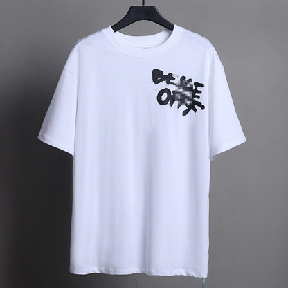OFF-Whlte Arrow logo print T-shirt#76