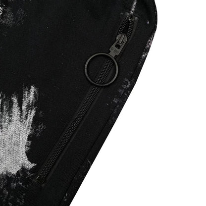 OFF-Whlte Starry sky inkjet shorts#9