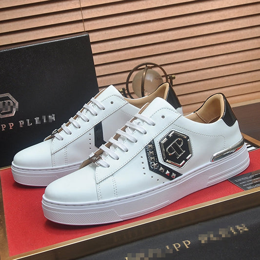 PP Men New Men's leather sneakers