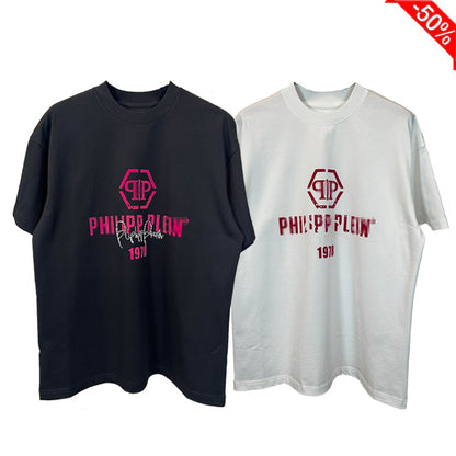 PP Hot-drilled letters T-shirt#36